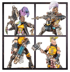 Necromunda: Escher Gang Matriarchs & Phyrr Cats