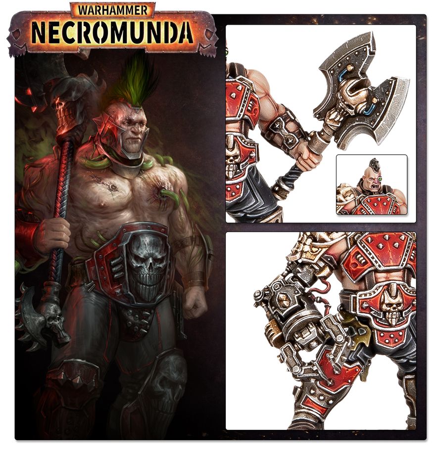 Necromunda: Goliath Forge Bosses & Sumpkrocs