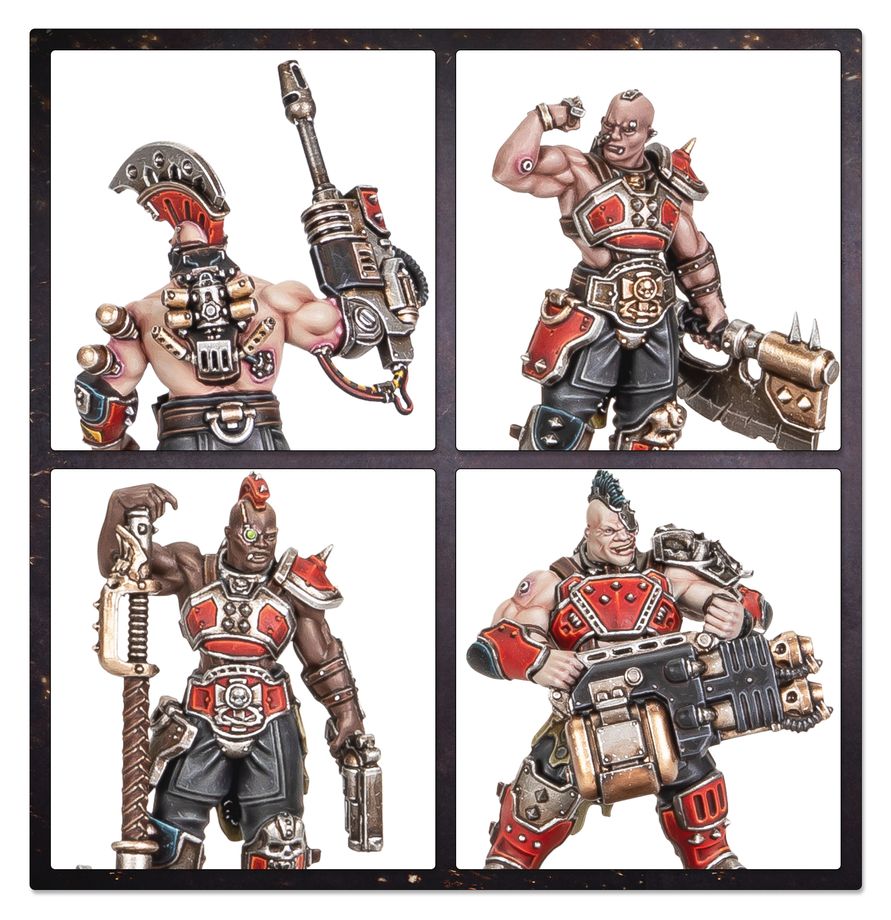 Necromunda: Goliath Forge Bosses & Sumpkrocs