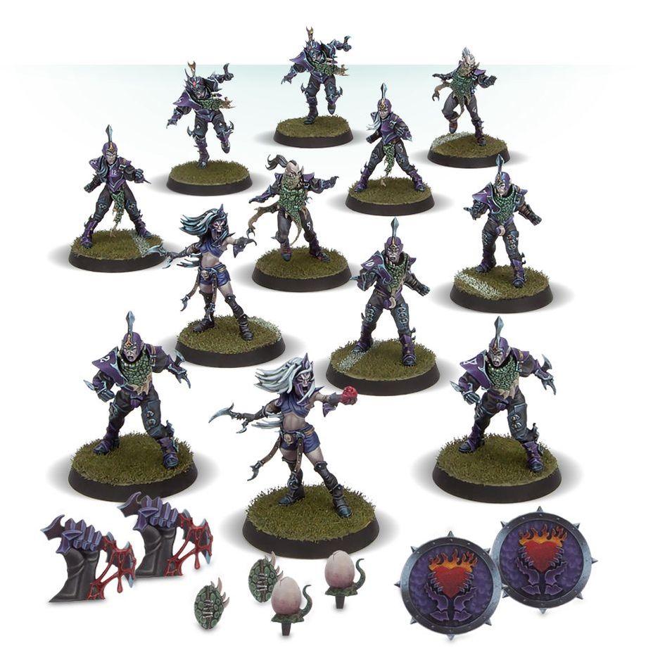 Blood Bowl: Dark Elf Team - Nagaroth Nightmares