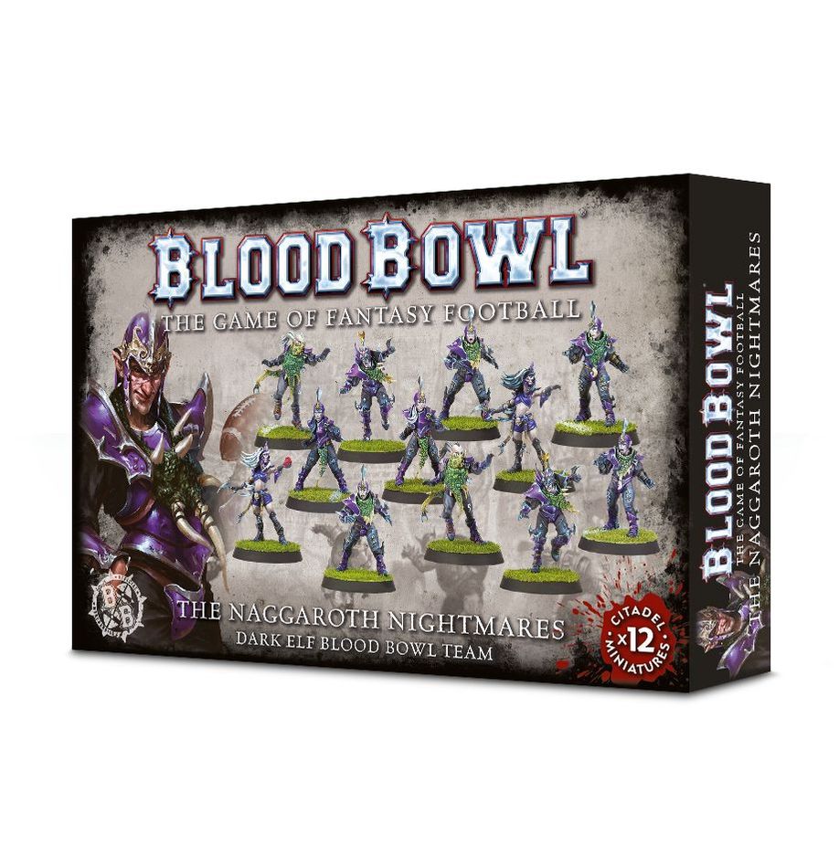 Blood Bowl: Dark Elf Team - Nagaroth Nightmares