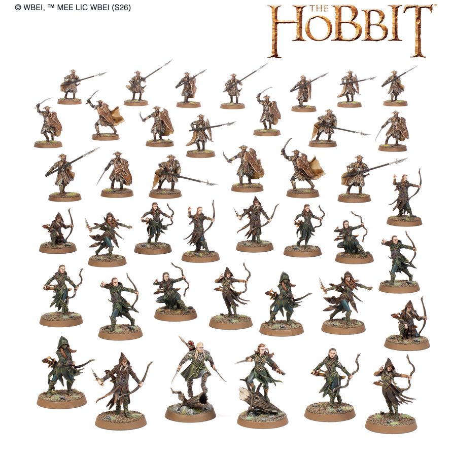 The Lord Of The Rings: Middle-Earth Strategy Battle Game - Mirkwood Battlehost