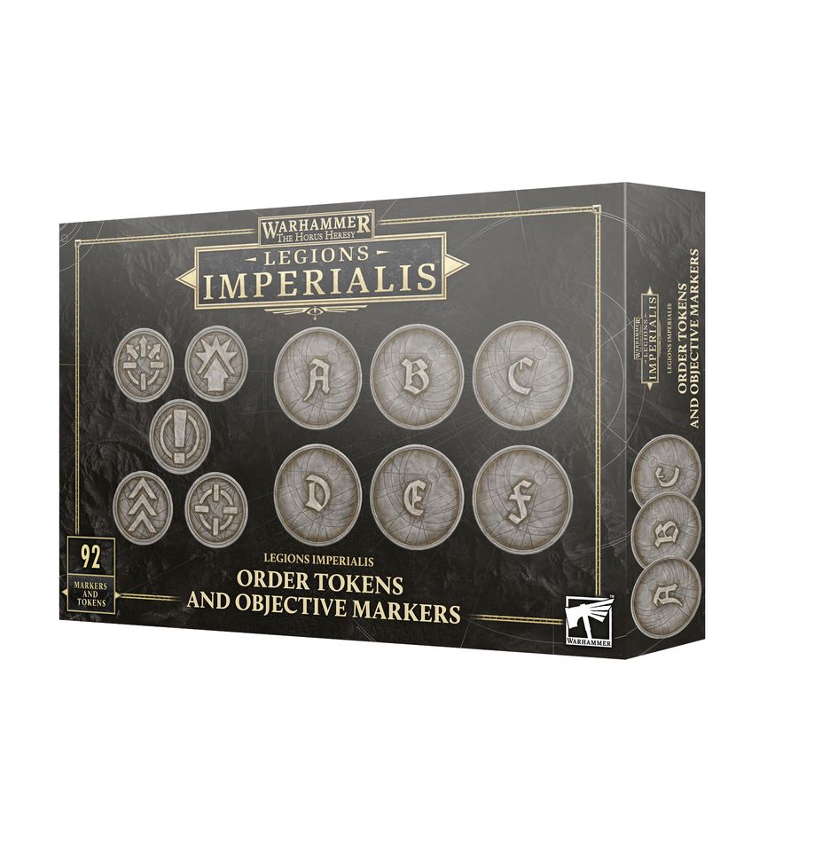 Warhammer The Horus Heresy Legion Imperialis: Order Tokens And Objective Markers