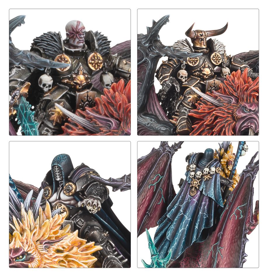 Warhammer The Old World: Warriors of Chaos - Chaos Lord on Manticore