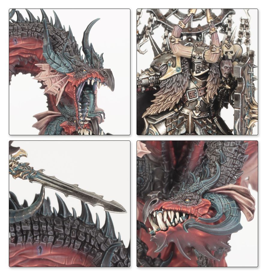 Warhammer The Old World: Warriors Of Chaos - Lord On Chaos Dragon