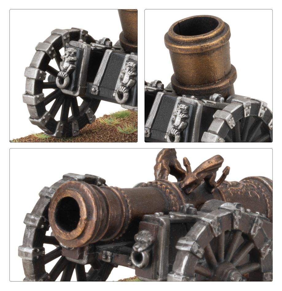 Warhammer The Old World: Empire of Man - Canons & Mortars