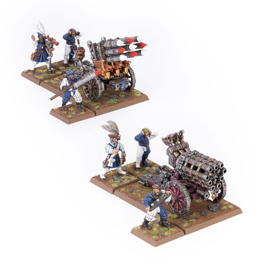 Warhammer The Old World: Empire Of Man - Helblaster Volleygun/Helstorm Battery