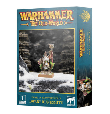 Warhammer, The Old World: Dwarfen Mountain Holds Dwarf Runesmith