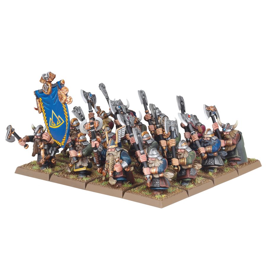 Warhammer, The Old World: Dwarfen Mountain Holds Dwarf Warriors