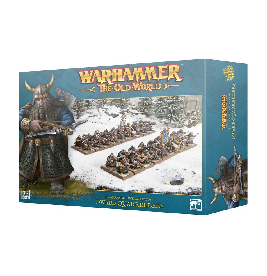Warhammer, The Old World: Dwarfen Mountain Holds Dwarf Quarrellers