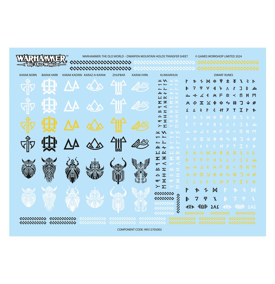 Warhammer, The Old World: Dwarfen Mountain Holds Dwarf Hammerers