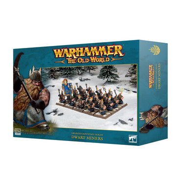 Warhammer, The Old World: Dwarfen Mountain Holds - Dwarf Miners