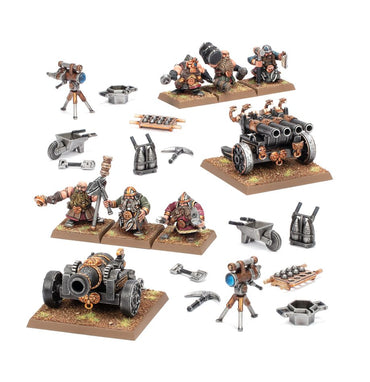 Warhammer, The Old World: Dwarfen Mountain Holds - Dwarf Cannon & Organ Gun