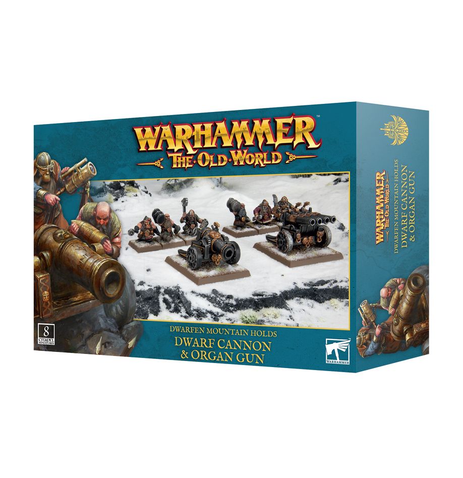 Warhammer, The Old World: Dwarfen Mountain Holds - Dwarf Cannon & Organ Gun