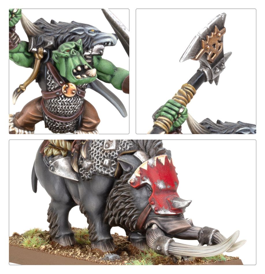 Warhammer The Old World: Orc & Goblin Tribes - Orc Bosses