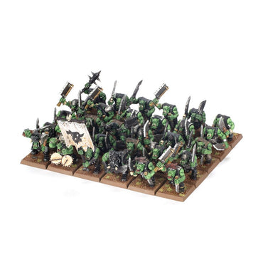 Warhammer The Old World: Orc & Goblin Tribes - Orc Boyz Mob