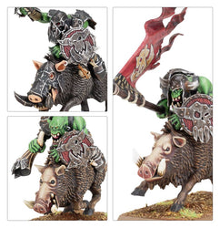Warhammer The Old World: Orc & Goblin Tribes - Orc Boar Boyz Mob