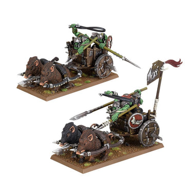 Warhammer The Old World: Orc & Goblin Tribes - Orc Boar Chariots