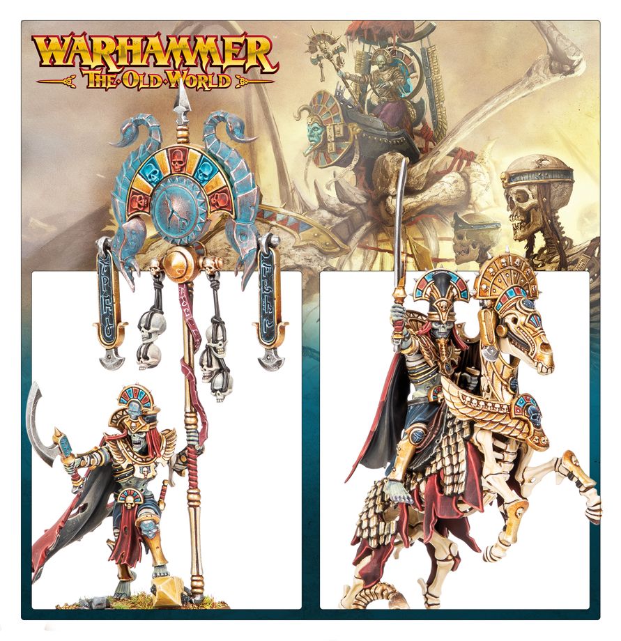 Warhammer The Old World: Tomb Kings of Khemri - Royal Heralds