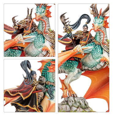 Warhammer The Old World: Grand Cathay - Shugengan Lord On Great Spirit Longma