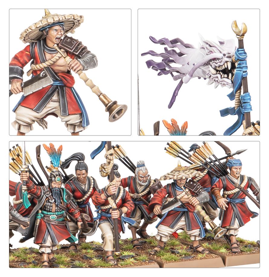 Warhammer The Old World: Grand Cathay - Peasant Levy