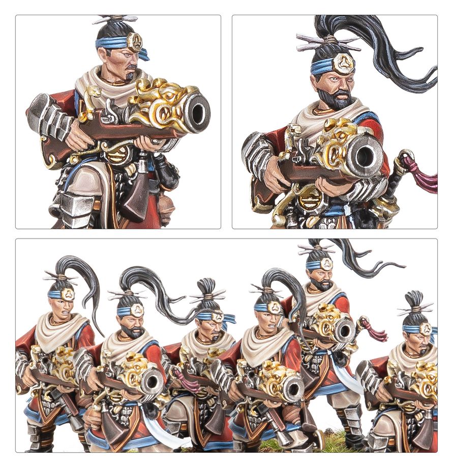 Warhammer The Old World: Grand Cathay - Iron Hail & Crane Gunners