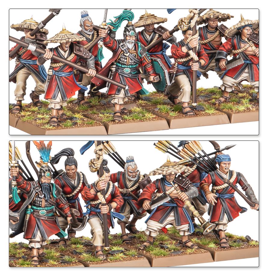 Warhammer The Old World: Grand Cathay - Peasant Levy
