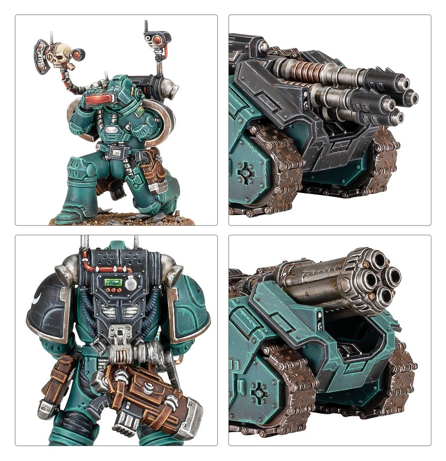 Warhammer The Horus Heresy: Legiones Astartes - Rapier Laser Destroyer And Quad Launcher Battery