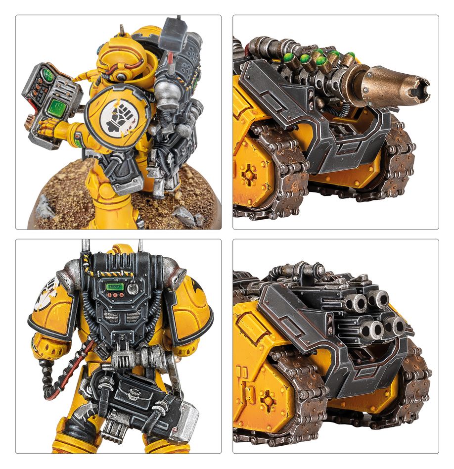 Warhammer The Horus Heresy: Legiones Astartes - Rapier Quad Heavy Bolters And Graviton Cannon Battery