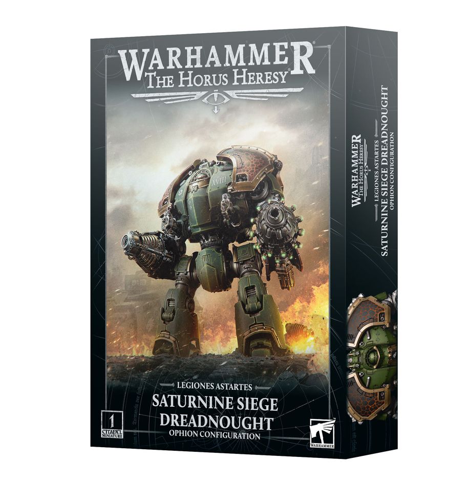 Warhammer The Horus Heresy: Legiones Astartes - Saturnine Siege Dreadnought (Ophion Configuration)