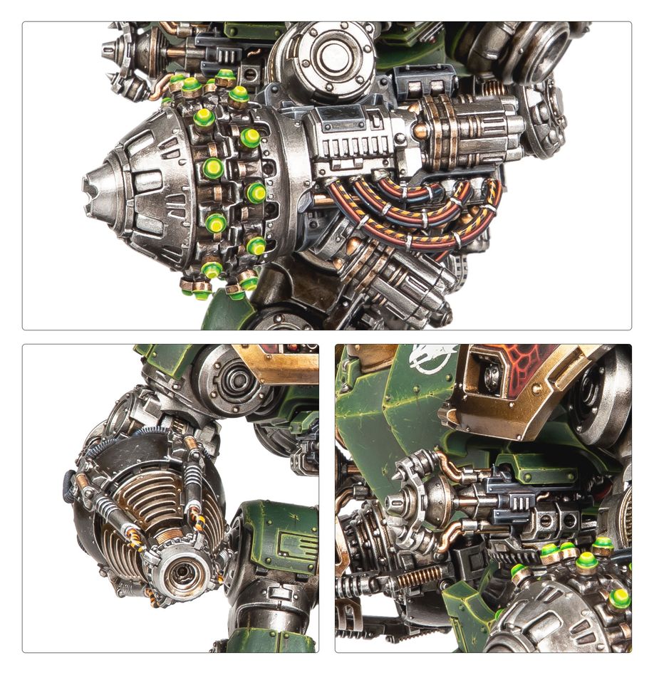 Warhammer The Horus Heresy: Legiones Astartes - Saturnine Siege Dreadnought (Ophion Configuration)