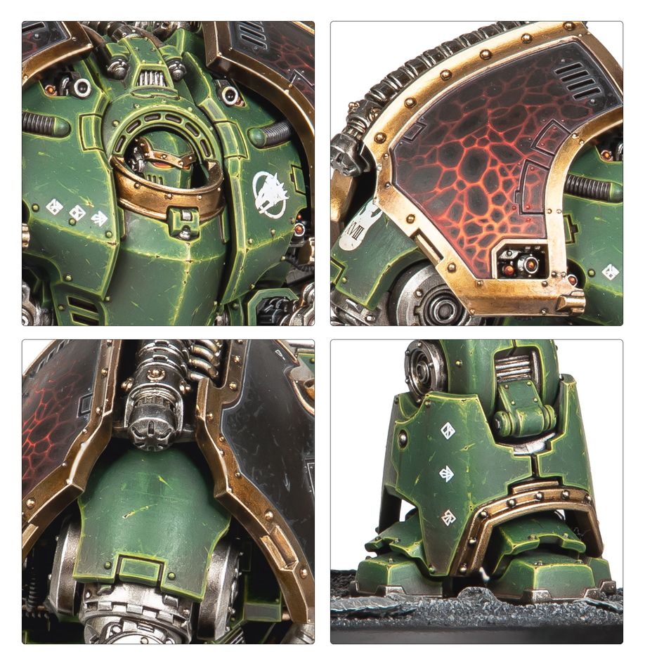 Warhammer The Horus Heresy: Legiones Astartes - Saturnine Siege Dreadnought (Ophion Configuration)
