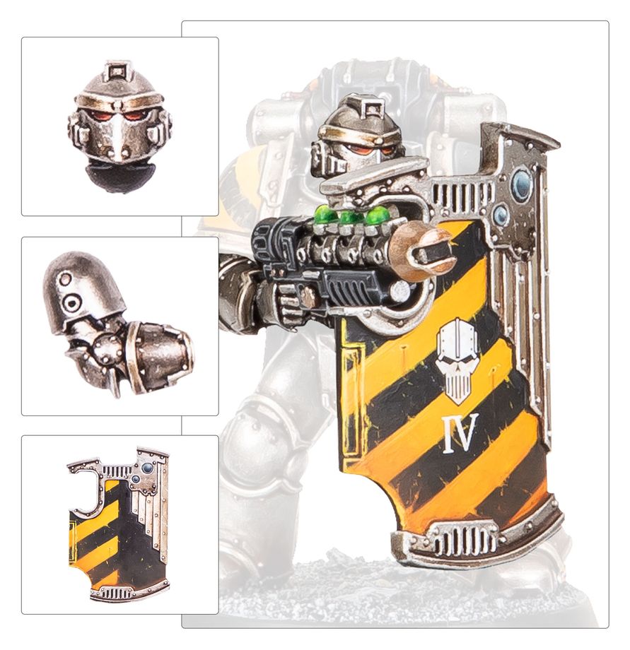 Warhammer The Horus Heresy: Legiones Astartes - Breacher Squad Upgrade Set