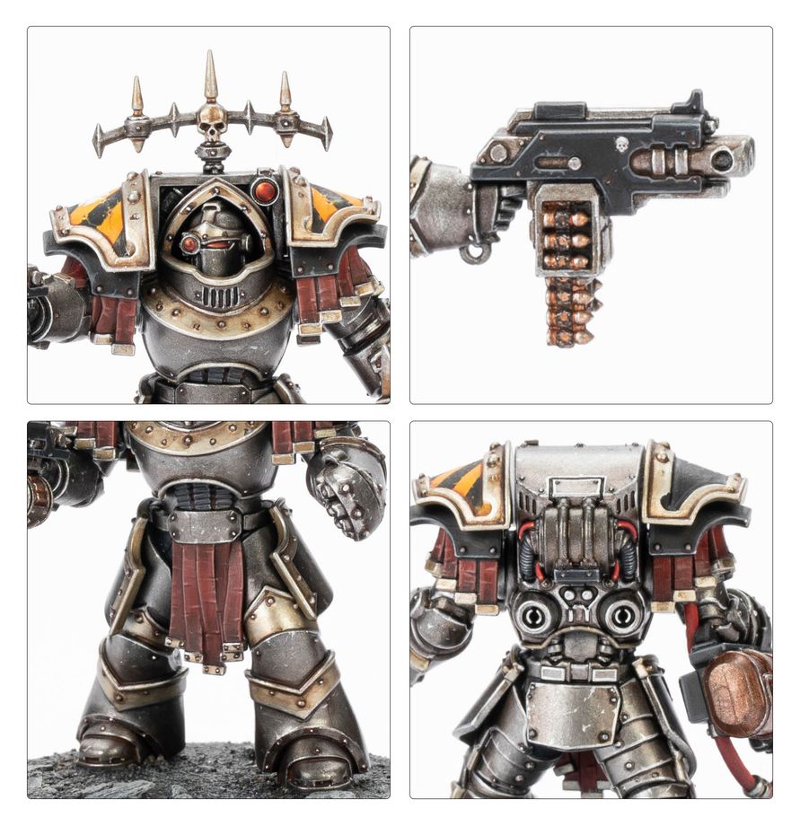 Warhammer The Horus Heresy: Legiones Astartes - Cataphractii Terminators with Combi-Bolters and Power Fists