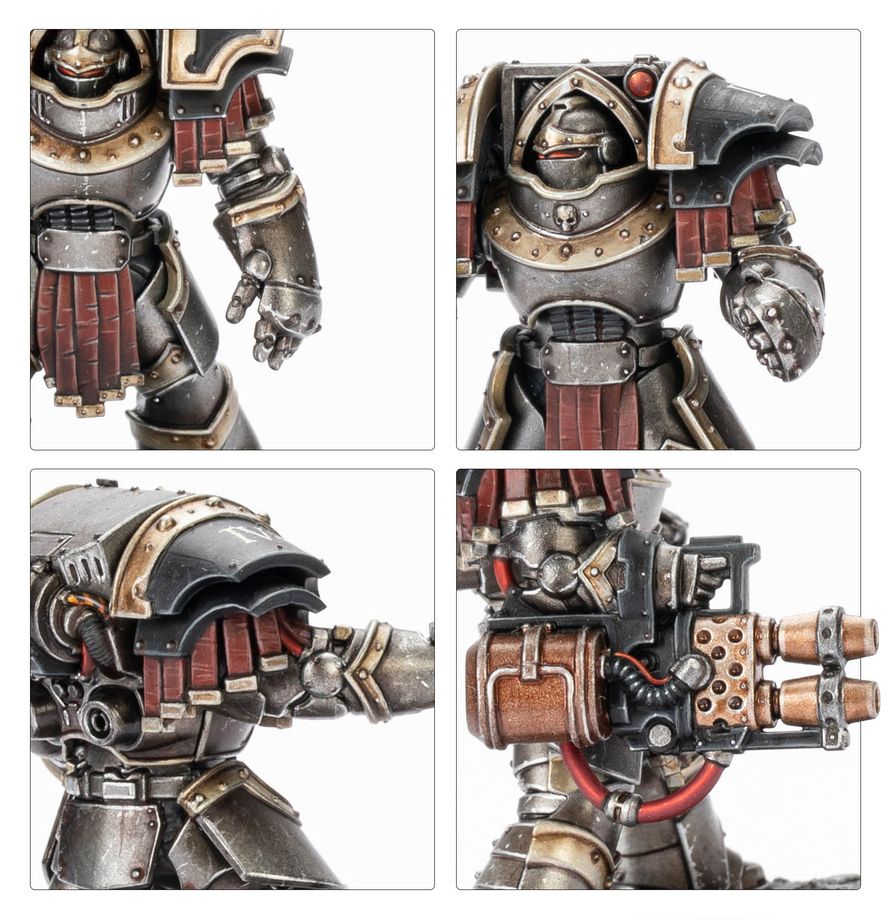 Warhammer The Horus Heresy: Legiones Astartes - Cataphractii Terminators with Combi-Bolters and Power Fists