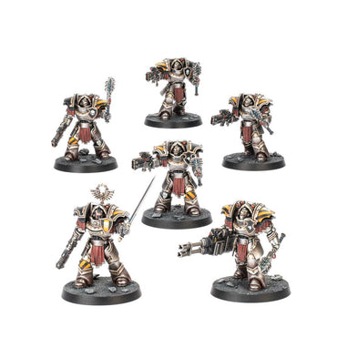 Warhammer The Horus Heresy: Legiones Astartes - Cataphractii Terminators with Volkite Chargers andPower Mauls and