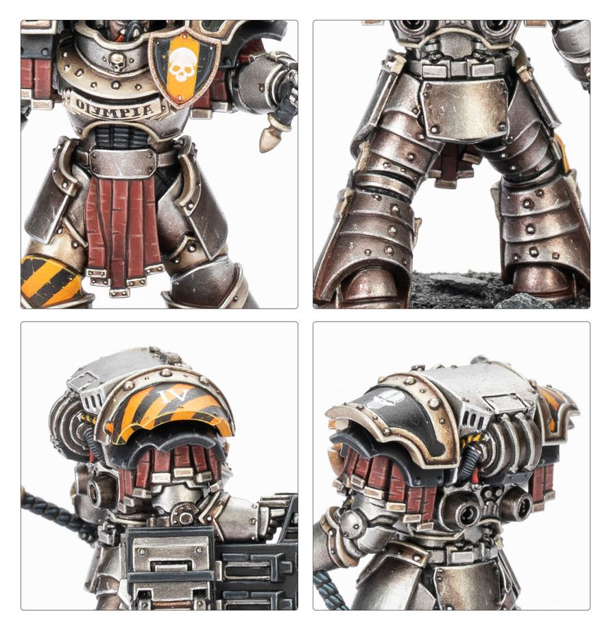 Warhammer The Horus Heresy: Legiones Astartes - Cataphractii Terminators with Volkite Chargers andPower Mauls and