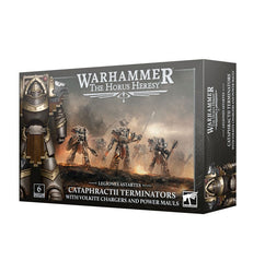 Warhammer The Horus Heresy: Legiones Astartes - Cataphractii Terminators with Volkite Chargers andPower Mauls and