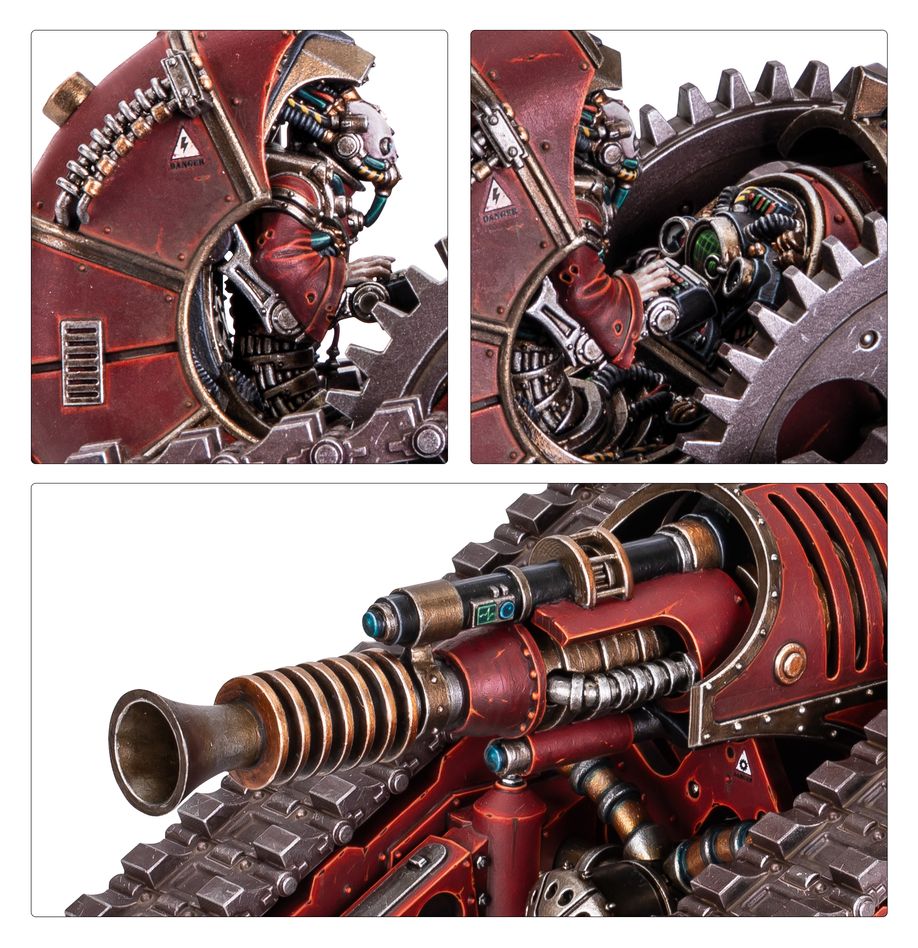Warhammer The Horus Heresy: Mechanicum - Krios Battle Tank / Venator