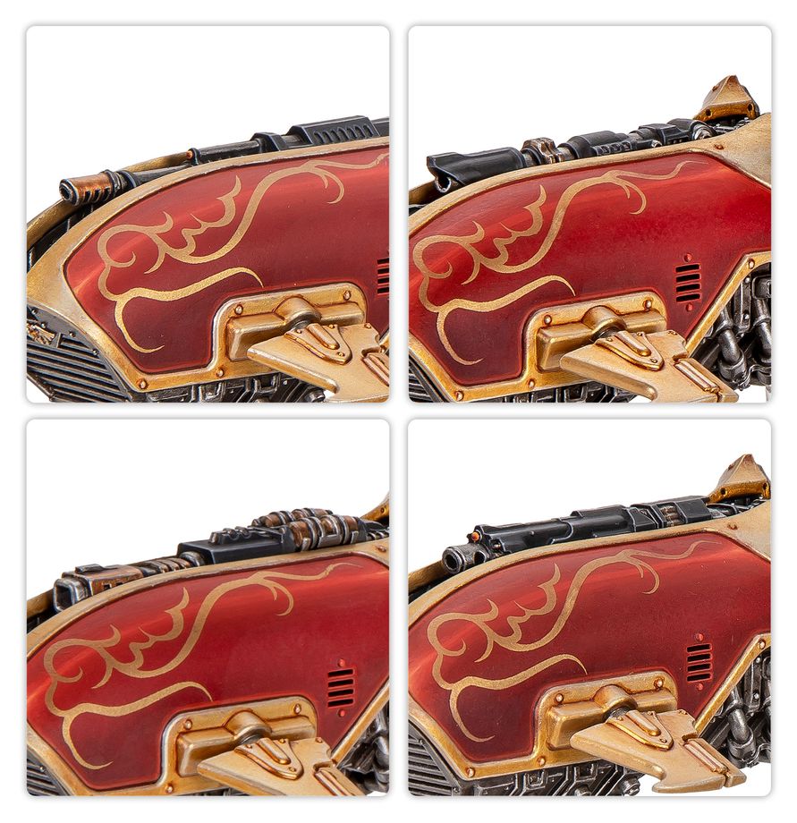 Warhammer The Horus Heresy: Custodes - Gyrfalcon Jetbike Sodality