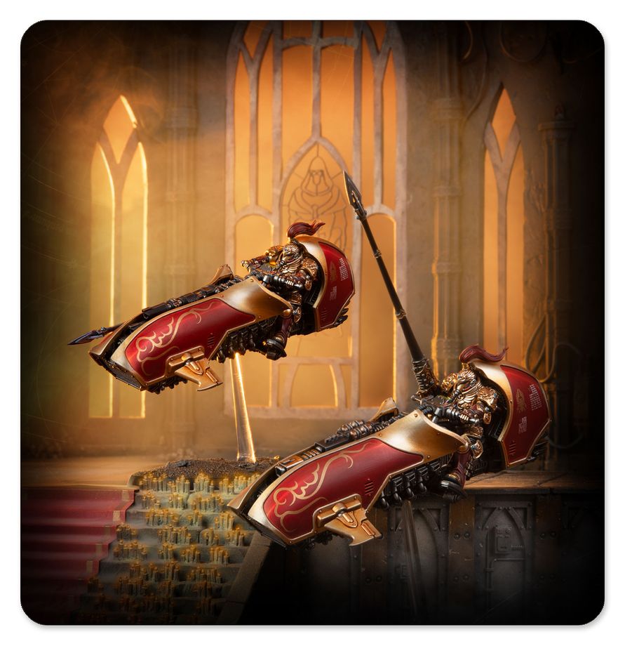 Warhammer The Horus Heresy: Custodes - Gyrfalcon Jetbike Sodality