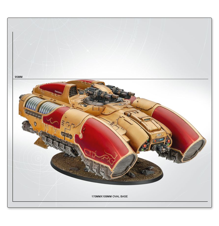 Warhammer The Horus Heresy: Custodes - Coronus Grav-Carrier