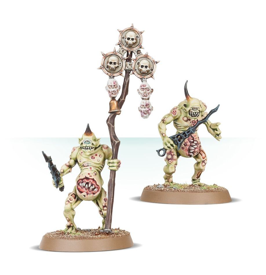 Warhammer Age of Sigmar: Maggotkin Of Nurgle - Plaguebearers