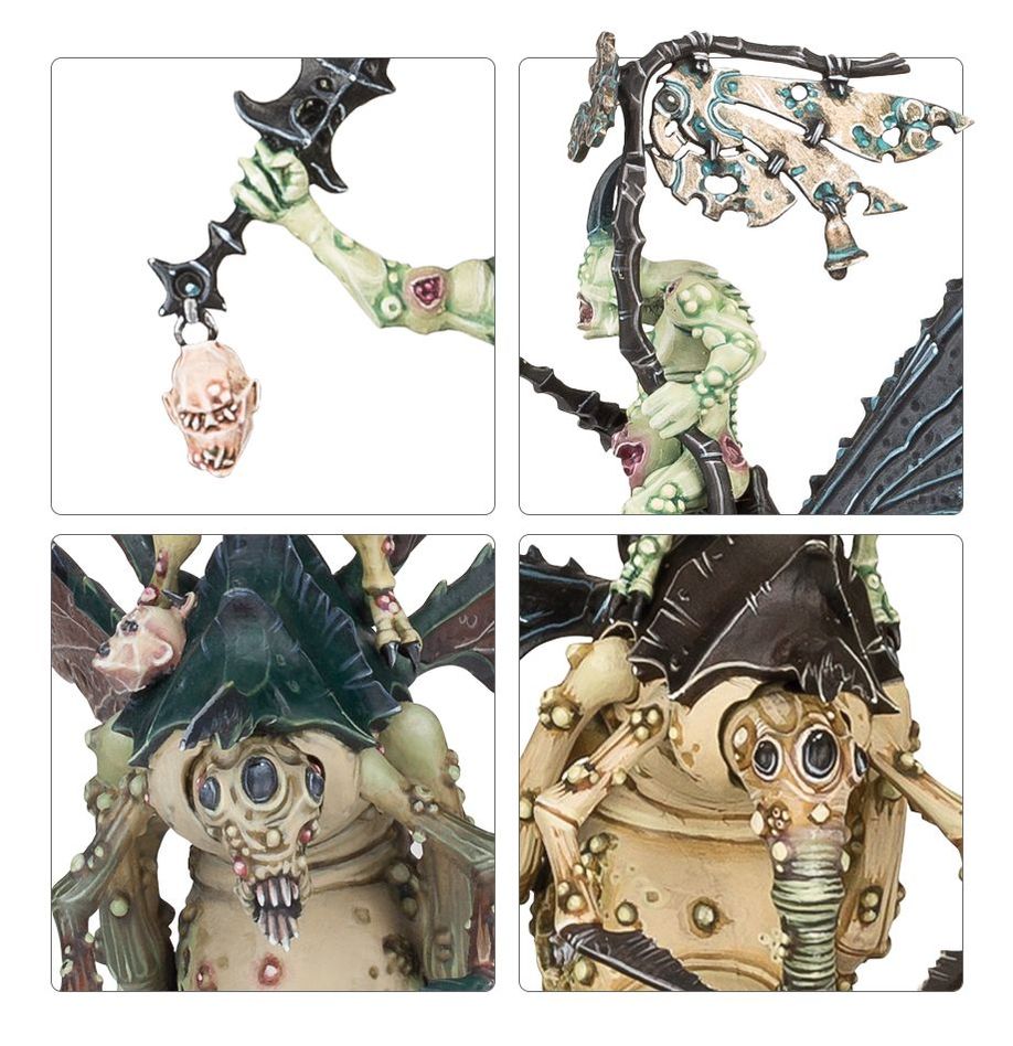 Warhammer 40K: Daemons of Nurgle - Plague Drones