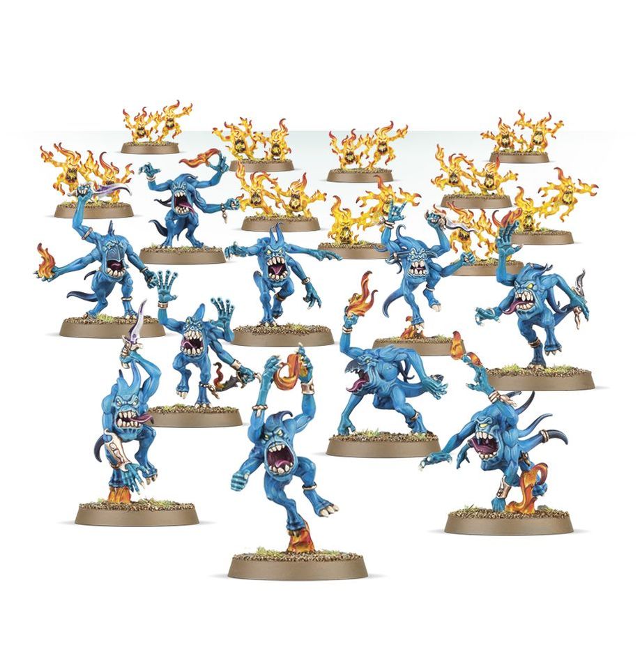 Warhammer, Age of Sigmar: Daemons Of Tzeentch - Blue Horrors