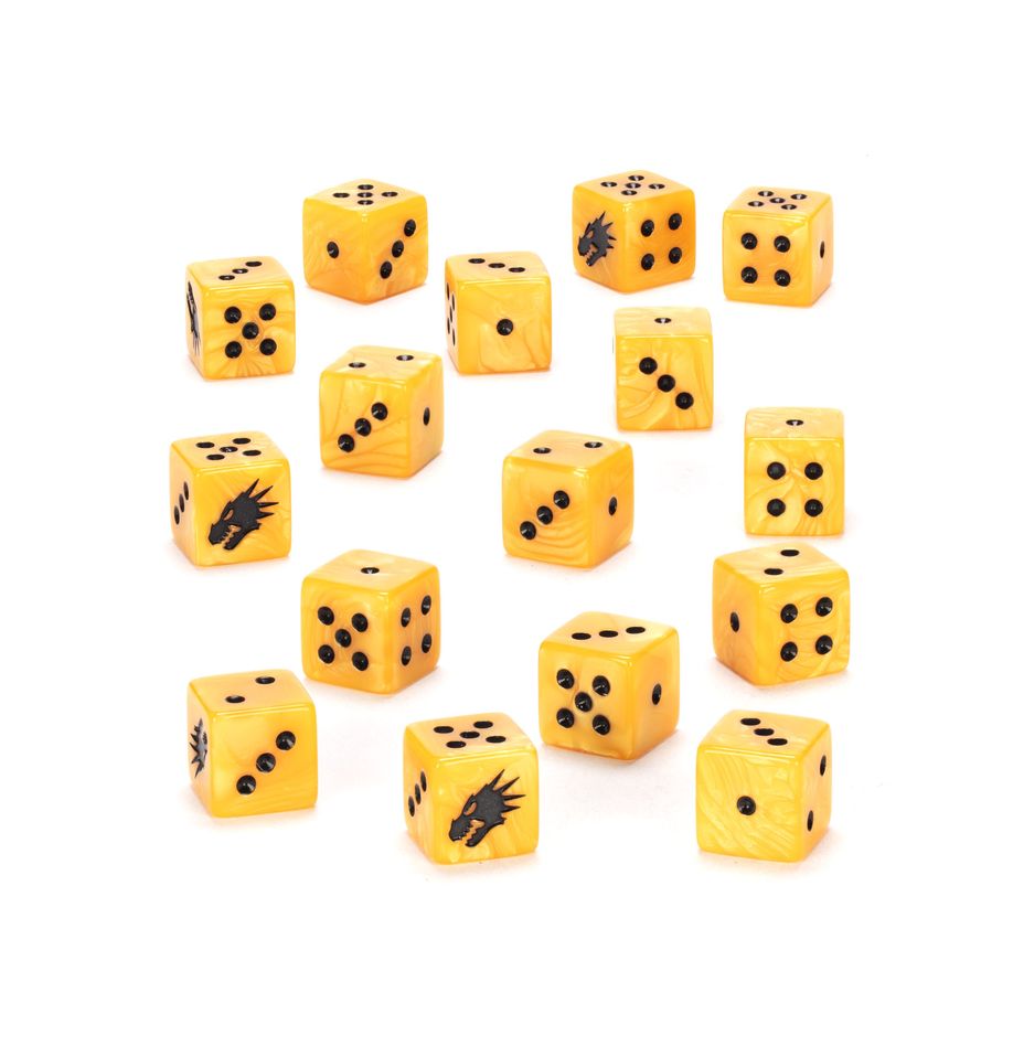 Warhammer 40K: Salamanders - Dice