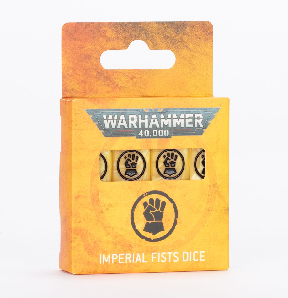 Warhammer 40K: Imperial Fists - Dice