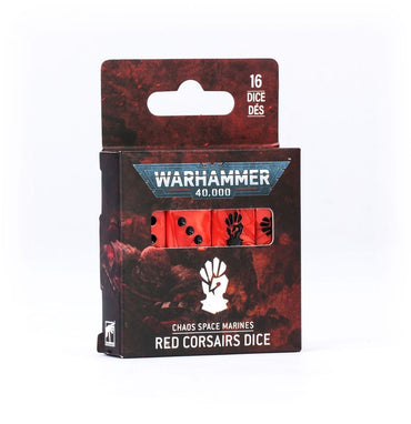 Warhammer 40K: Chaos Space Marines - Red Corsairs Dice