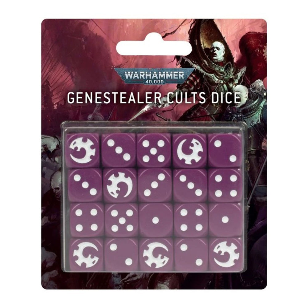 Warhammer 40K: Genestealer Cults Dice Set (20)