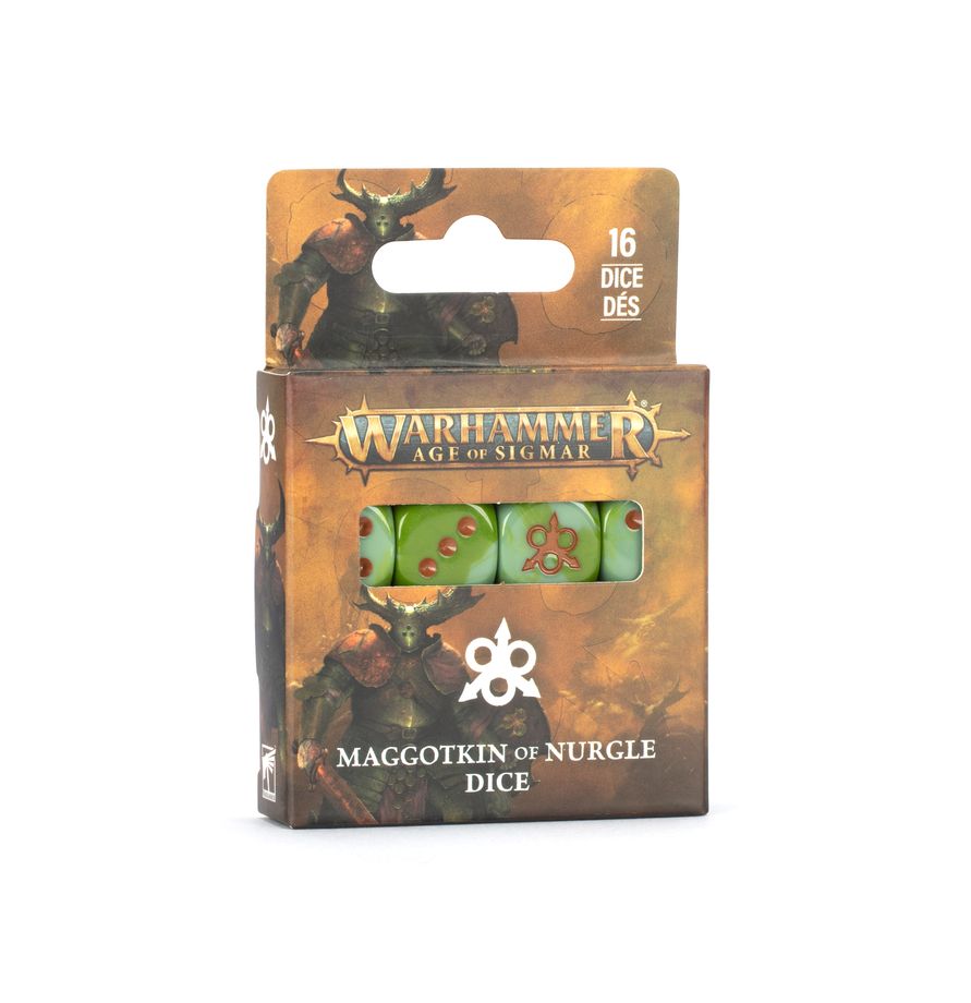 Warhammer Age of Sigmar: Maggotkin Of Nurgle - Dice